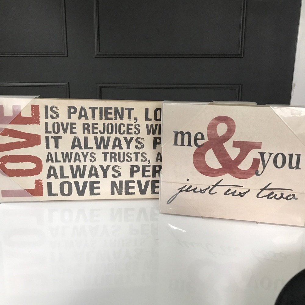 Rustic Home Decor Signage - Picture 2 of 2